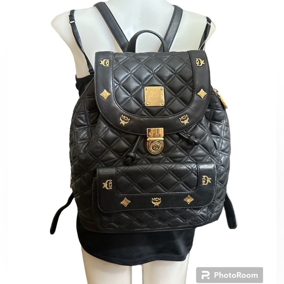 MCM Handbags - MCM quilted vintage backpack